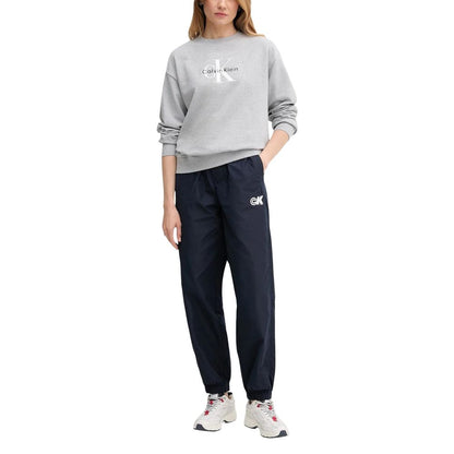 Calvin Klein Jeans Blue Recycled Polyester Joggers (Workout Pants)