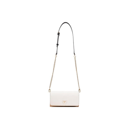 Guess Beige Polyethylene Clutch Bag