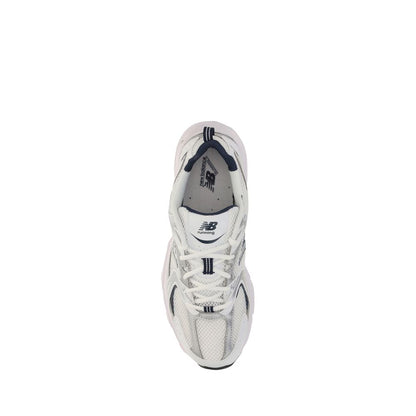 New Balance White Polyethylene Athletic Sneakers