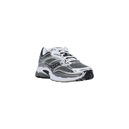 Saucony Gray Synthetic Athletic Sneakers