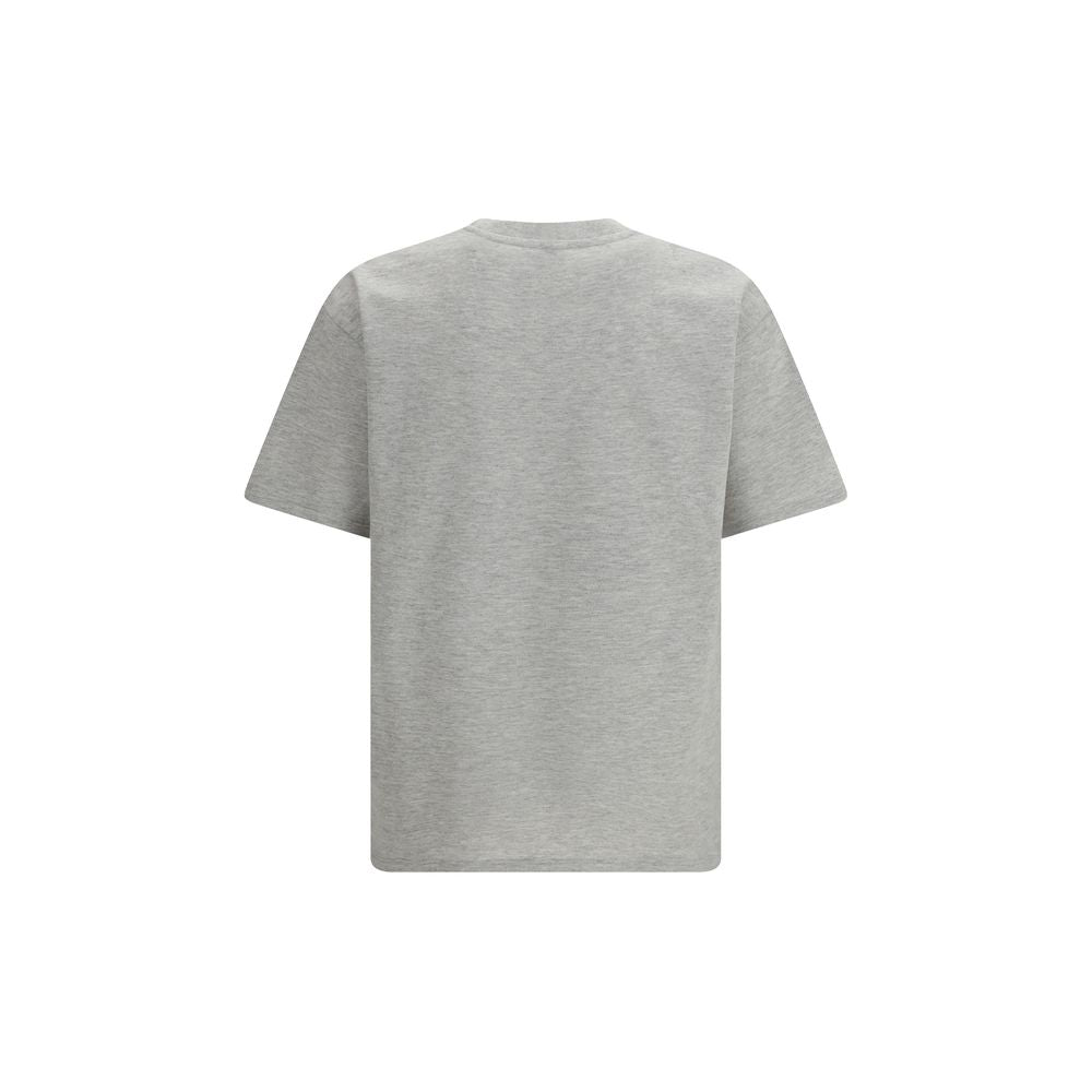 Saint Laurent Gray Cotton T-Shirt