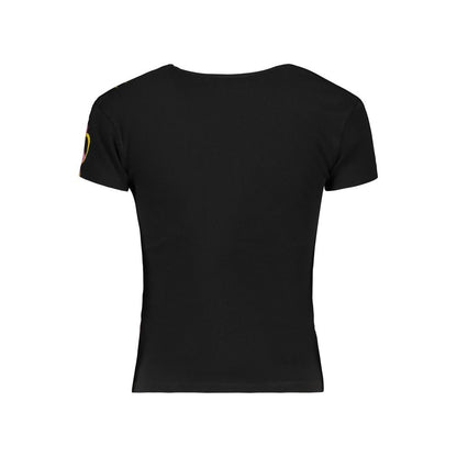 Desigual Black Cotton Women T-Shirt