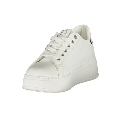 Laura Biagiotti White Polyurethane Women Sneaker