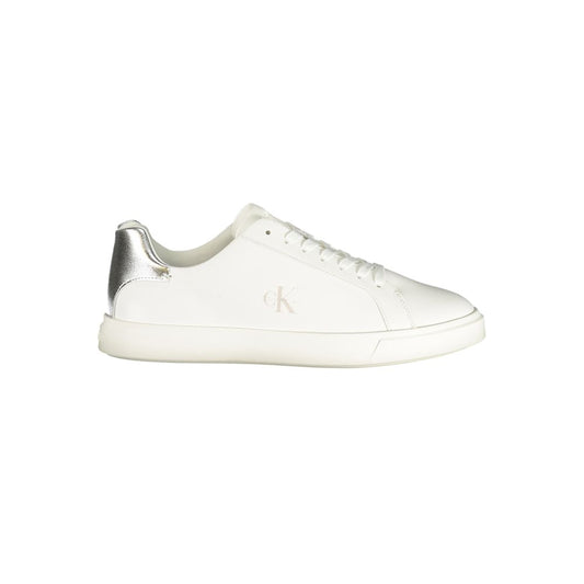 Calvin Klein Bianco Poliuretano Donna Sneaker