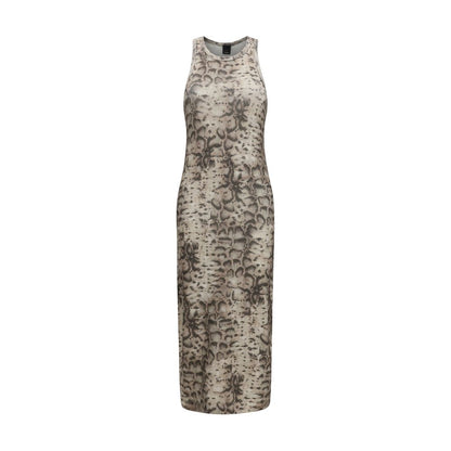 PINKO Beige Cotton Casual Dress