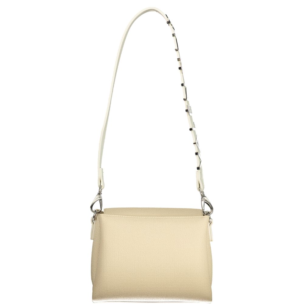 Mario Valentino Beige Polyurethane Women Bag