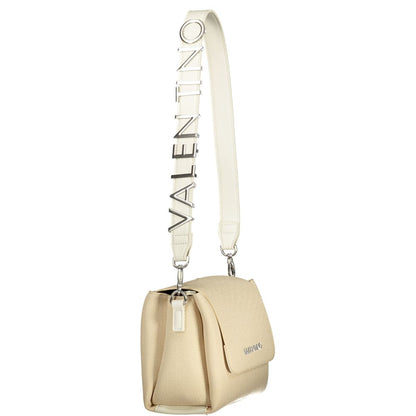 Mario Valentino Beige Polyurethane Women Bag
