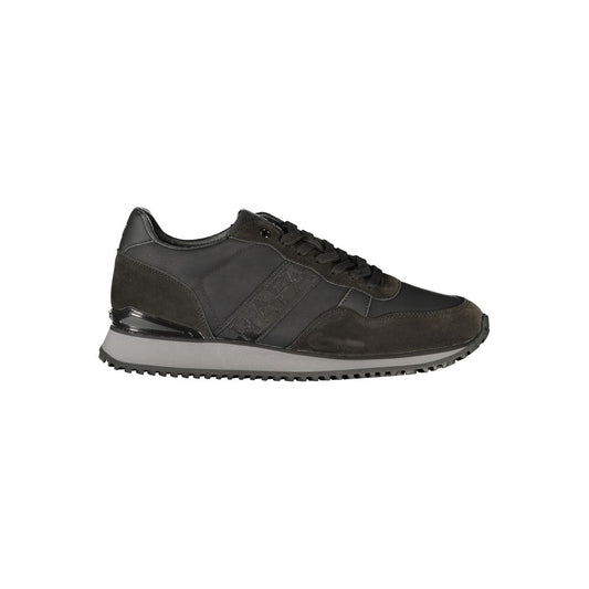 Napapijri Black Polyester Athletic Sneakers