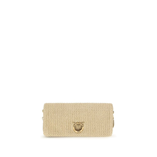 PINKO Beige Polypropylene Shoulder Bag