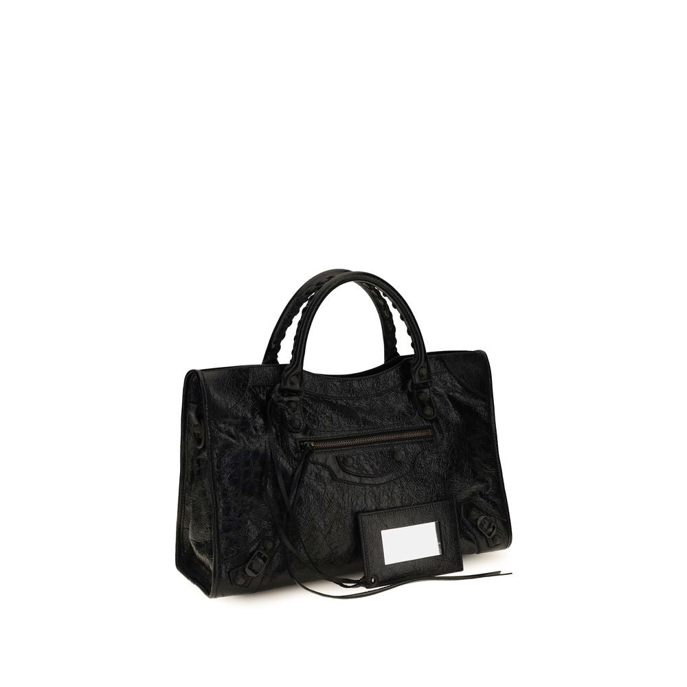 Balenciaga Black Lamb Ovis Aries Aries Handbag