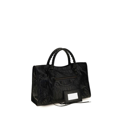Balenciaga Black Lamb Ovis Aries Aries Handbag
