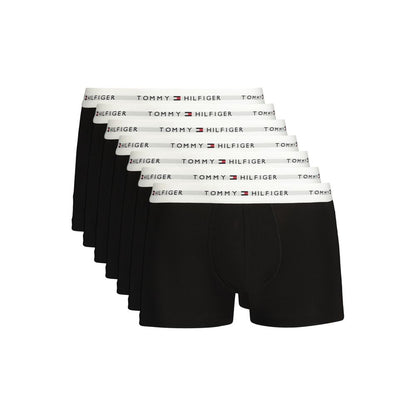 Tommy Hilfiger Black Cotton Mens Underwear