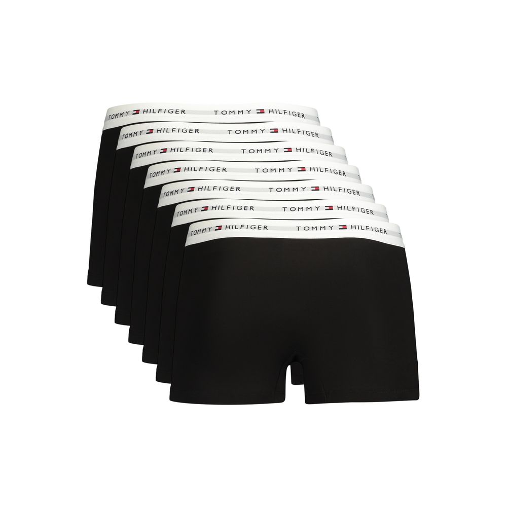 Tommy Hilfiger Black Cotton Mens Underwear