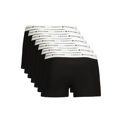 Tommy Hilfiger Black Cotton Mens Underwear