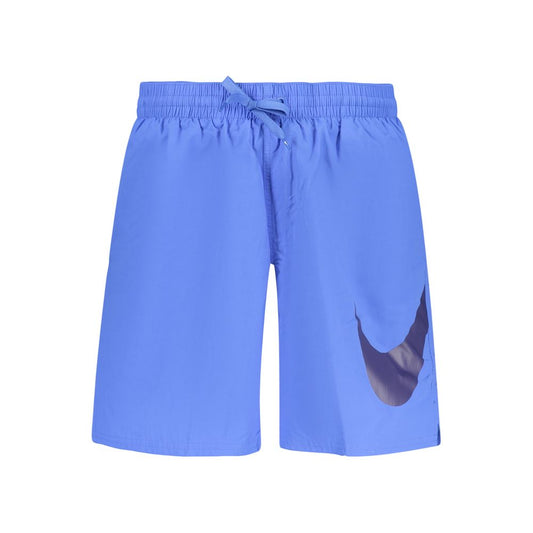 Nike Blu Poliestere Uomo Shorts