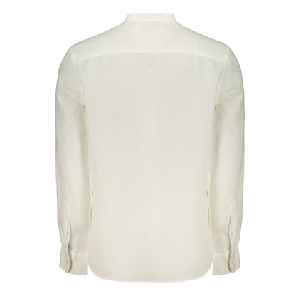 North Sails White Linen Men's Shirt