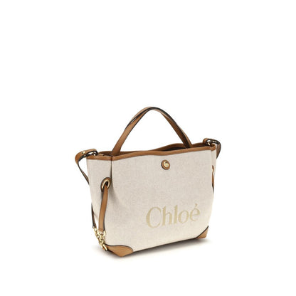 Chloé Beige Fabric Handbag
