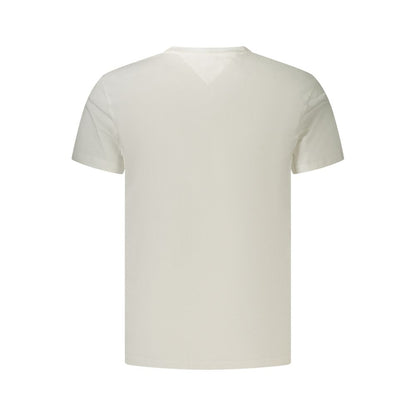 Tommy Hilfiger Bianco Cotton Men's T-Shirt