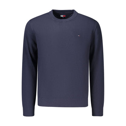Tommy Hilfiger Blue Cotton Mens Knitwear
