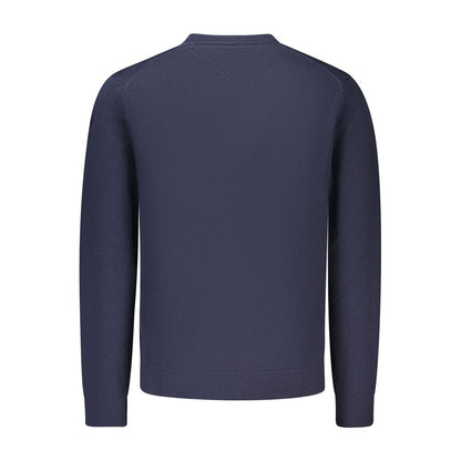 Tommy Hilfiger Blue Cotton Mens Knitwear