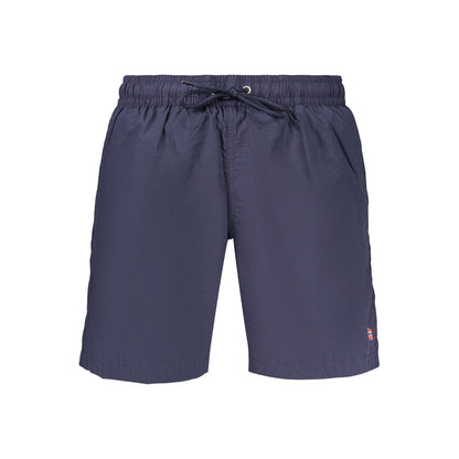 Norway 1963 Blue Polyamide Men's Swim Boxer