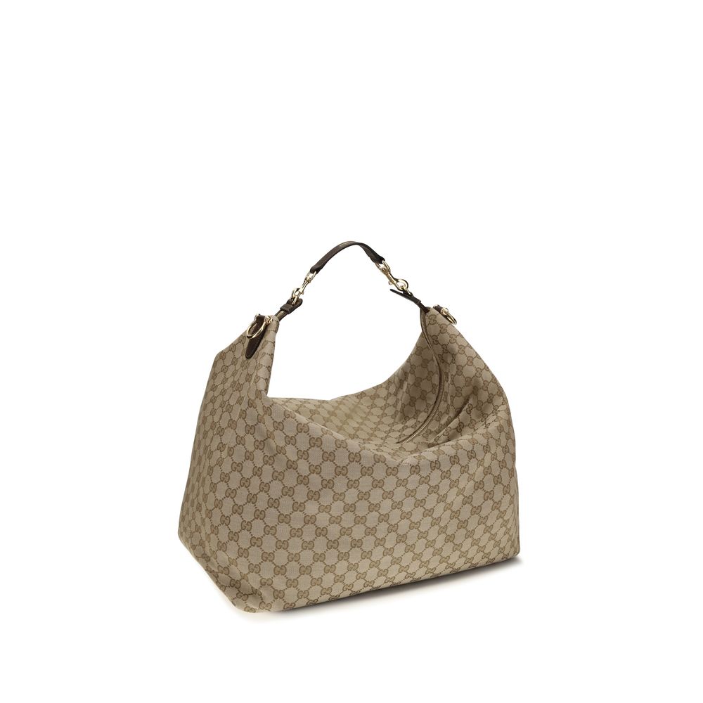 Gucci Beige Fabric Shoulder Bag