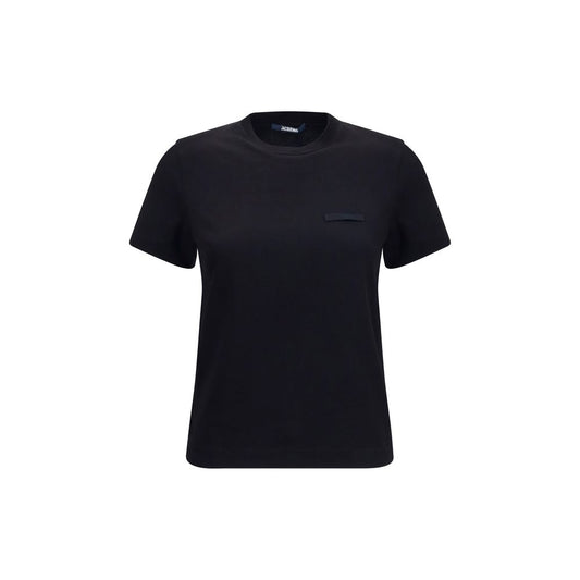 Jacquemus Black Cotton T-Shirt