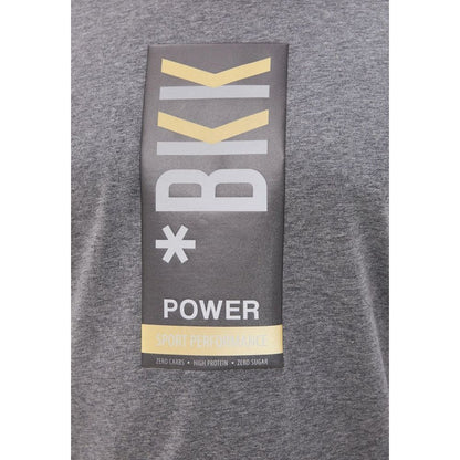 Bikkembergs Gray Cotton Sweatshirt