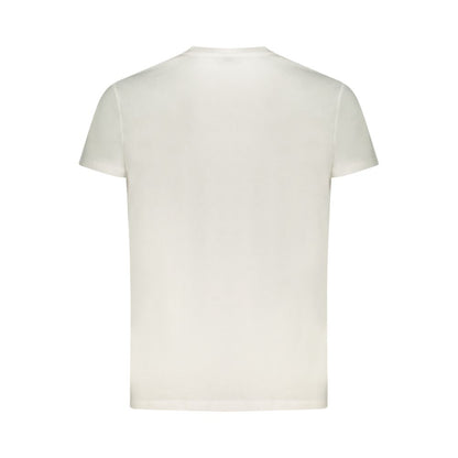 Iceberg Bianco Cotton Men T-Shirt