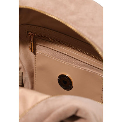Love Moschino Beige Polyester Backpack