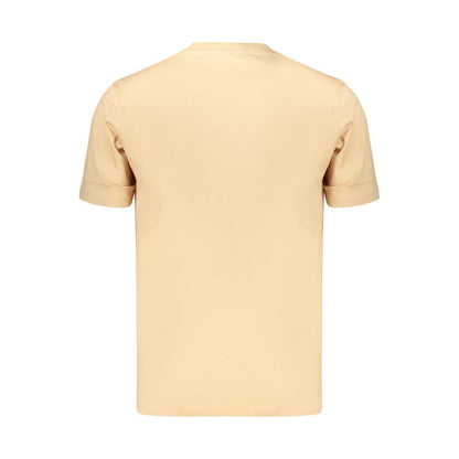 Refrigiwear Beige Cotton Men's T Shirt