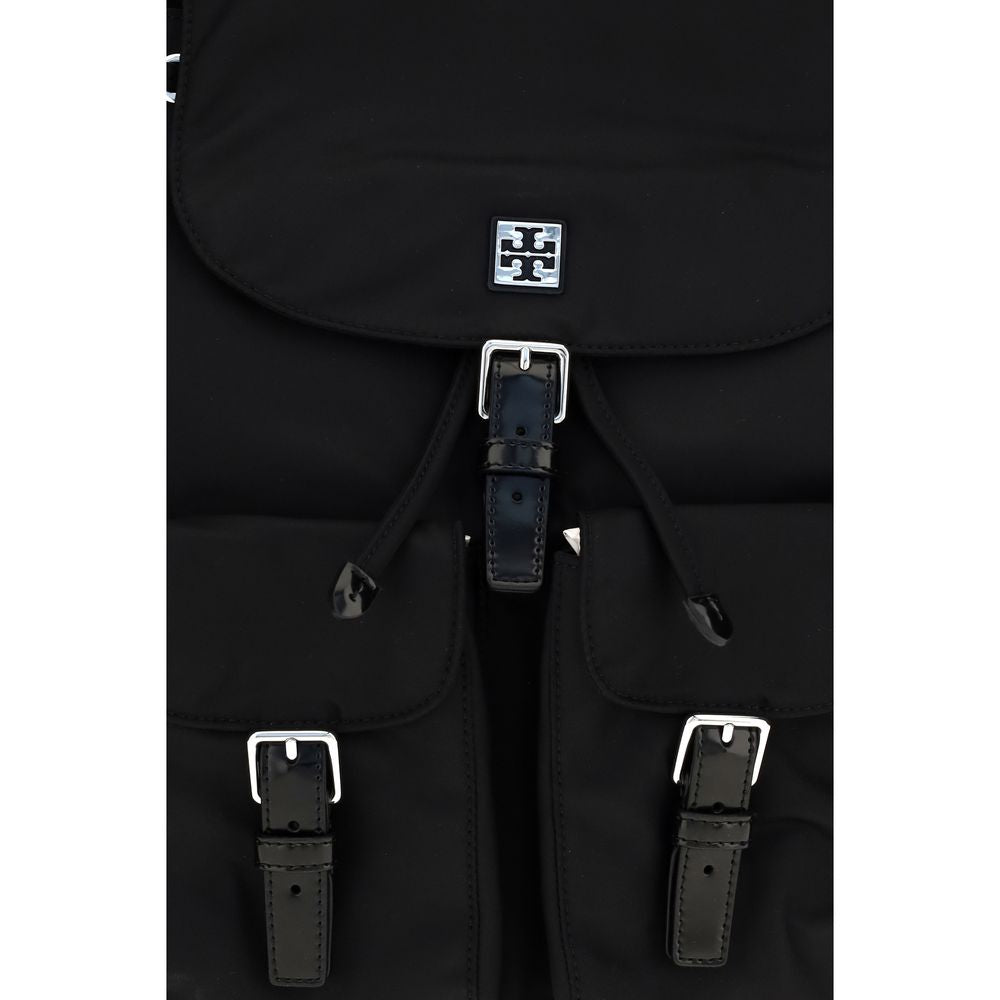 Tory Burch Black Nylon Backpack