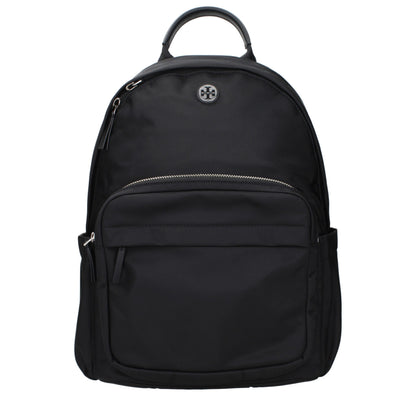 Tory Burch Black Nylon Backpack