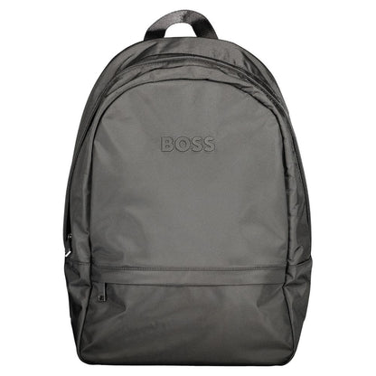 Hugo Boss Black Polyester Men's Backpack