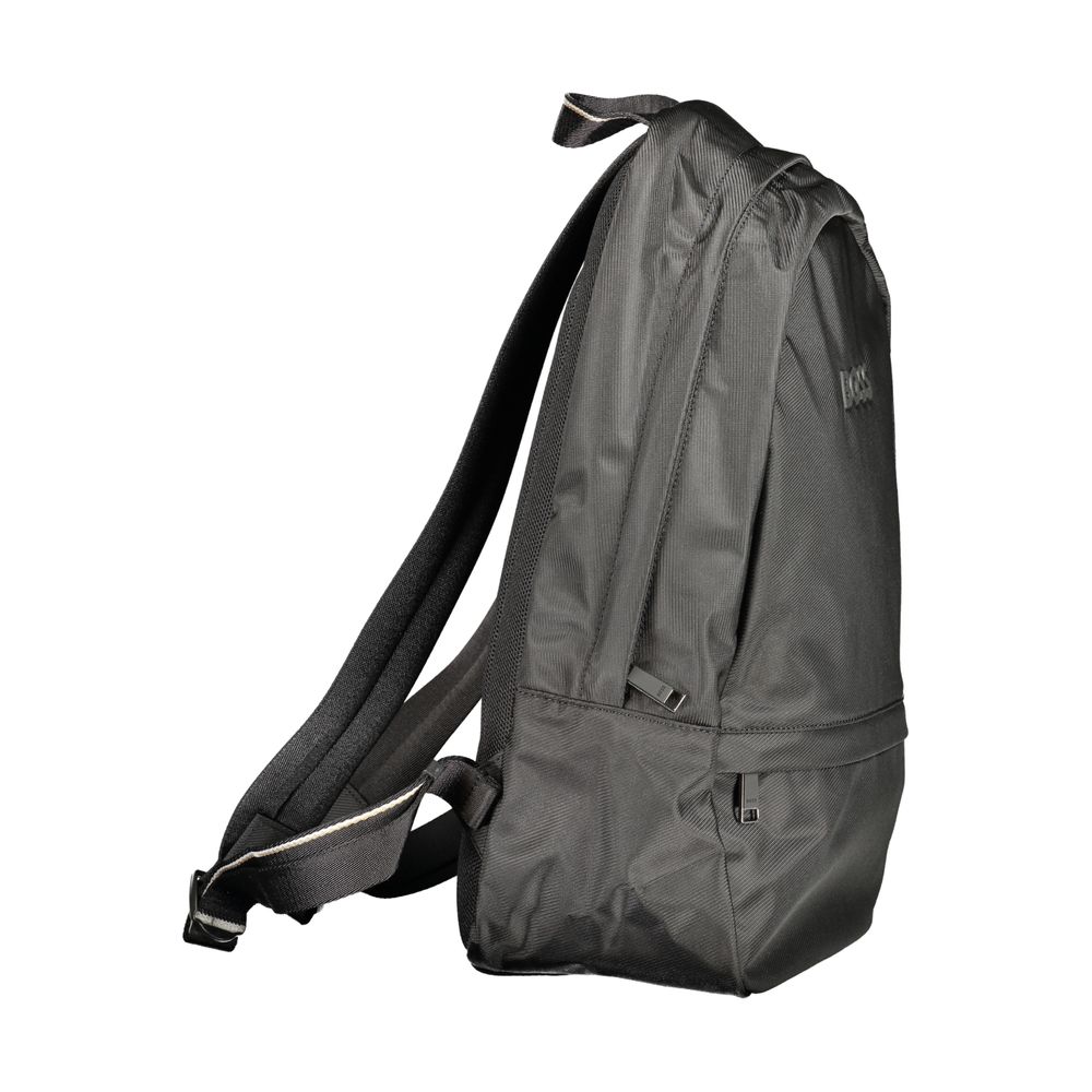 Hugo Boss Black Polyester Men's Backpack