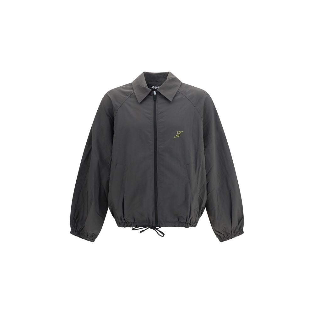 Jacquemus Gray Polyamide Full-Length Jacket