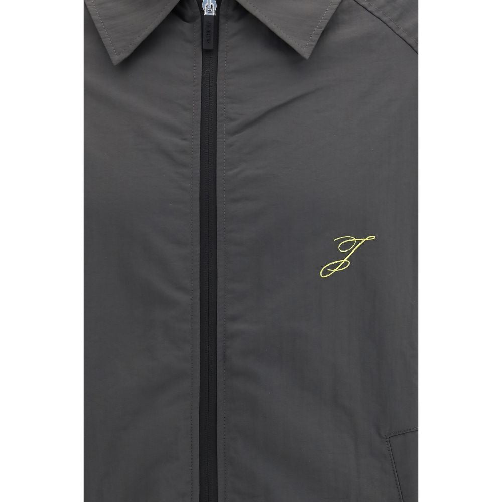 Jacquemus Gray Polyamide Full-Length Jacket