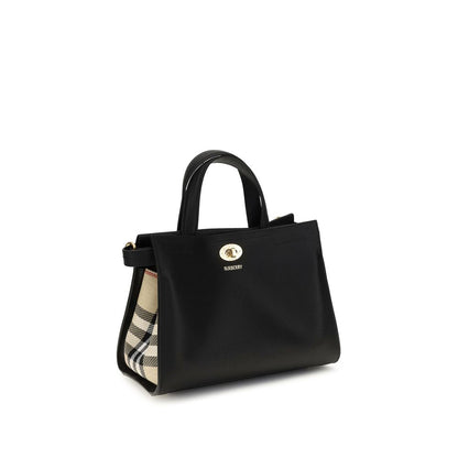 Burberry Black Cotton Handbag