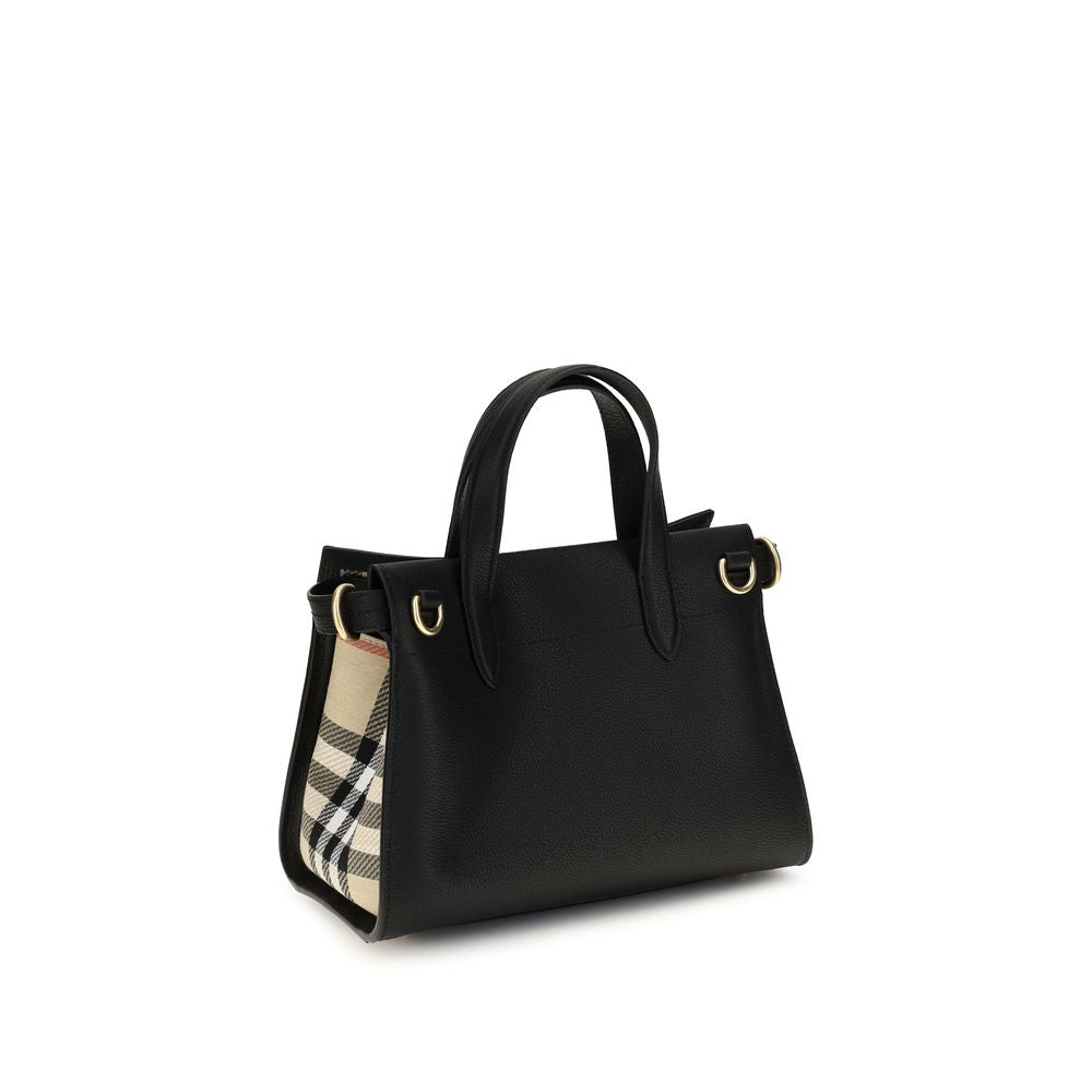 Burberry Black Cotton Handbag