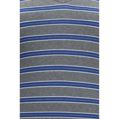Ganni Gray Cotton Sportswear
