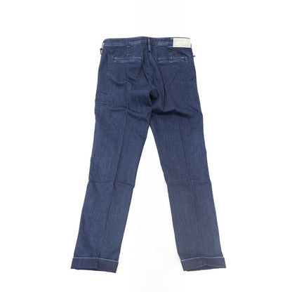 Jacob Cohen Blue Cotton Women Jeans