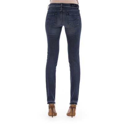 Jacob Cohen Blue Cotton Women Jeans
