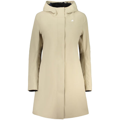 K-WAY Beige Polyester Women's Jacket