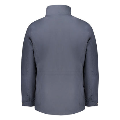 K-WAY Blue Polyester Men's Jacket