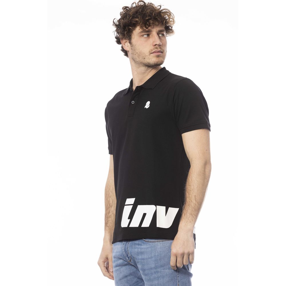 Invicta Black Cotton Men's Polo Shirt
