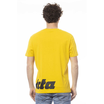 Invicta Yellow Cotton Men's T-Shirt