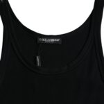 Dolce &amp; Gabbana Black Tank Sleeveless Underwear Men's T-Shirt