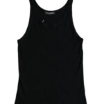 Dolce &amp; Gabbana Black Tank Sleeveless Underwear Men's T-Shirt