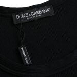 Dolce &amp; Gabbana Black Tank Sleeveless Underwear Men's T-Shirt