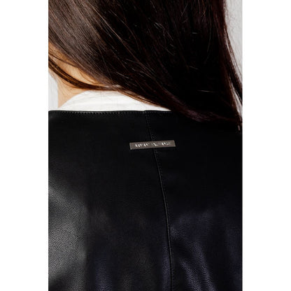 Armani Exchange Black Polyester Jackets &amp; Coats